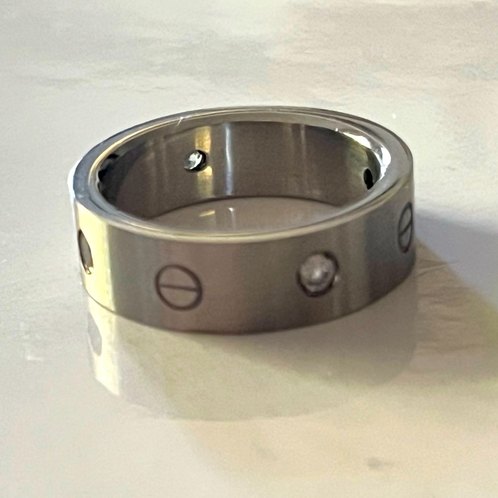 💥FREE💥Screw and zirconia stainless ring